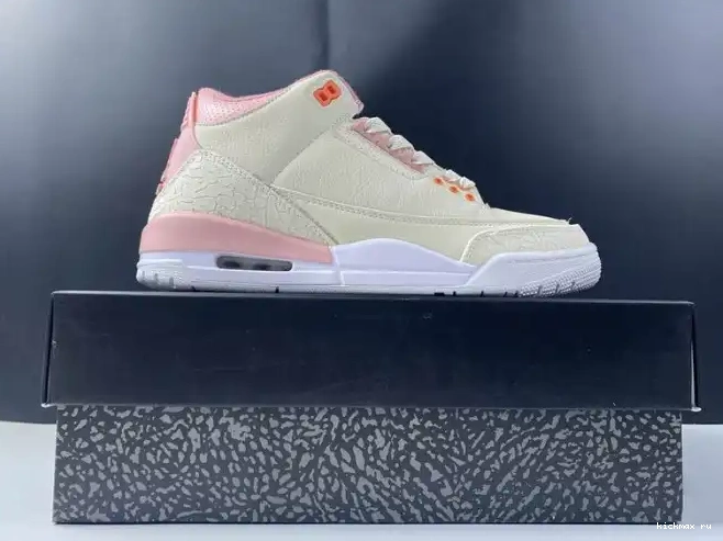 Rep Kickmax Retro CK9246-116 Air Sail (W) 3 Jordan Rust Pink 0404